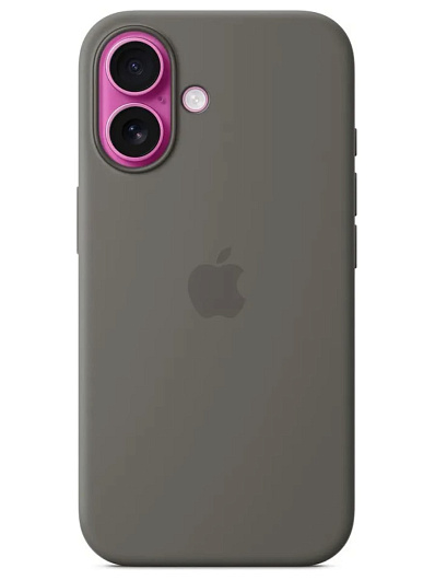 Клип-кейс для iPhone 16 Silicone Case Soft Touch Коричневый