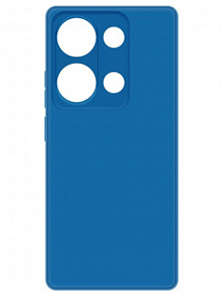 Клип-кейс Krutoff Silicone Case для Xiaomi Redmi Note 13 Pro 4G/Poco M6 Pro Синий