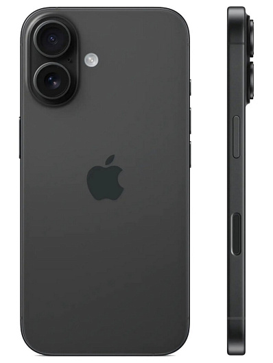 Смартфон Apple iPhone 16 128 Гб Черный