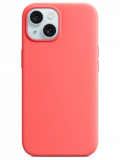 Чехол для iPhone 15 Silicone Case Soft Touch Гуава