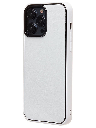 Клип-кейс для iPhone 14 Pro Max (PC084) экокожа Белый