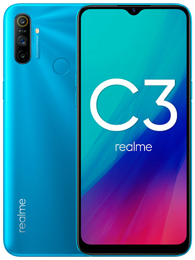 Смартфон Realme C3 32 ГБ Синий