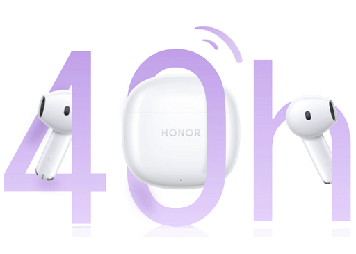 Беспроводные наушники Honor Earbuds X6 Белый