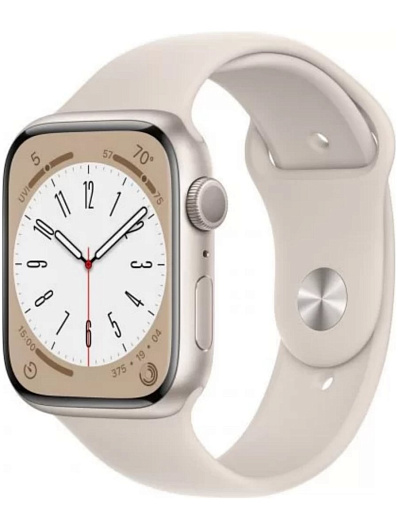 Смарт-часы Apple Watch 8 GPS 45mm Бежевый Смарт-часы Apple Watch 8 GPS 45mm Бежевый