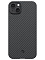 Клип-кейс для iPhone 15 Plus Pitaka MagEZ Case 4 узкое плетение Черный