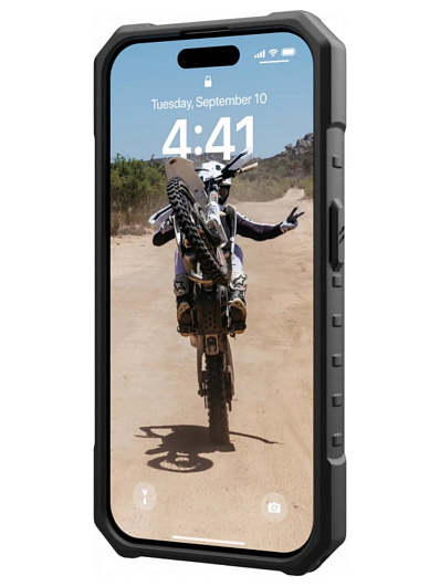 Клип-кейс для Apple iPhone 15 Pro UAG Pathfinder с поддержкой Magsafe Прозрачный