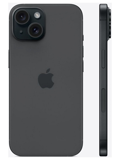 Смартфон Apple iPhone 15 128 Гб Черный