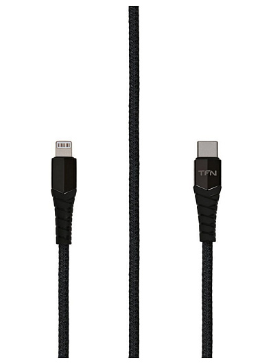 Кабель TFN Type-C - Lightning, KNIGHT, 1м Черный Кабель TFN Type-C - Lightning, KNIGHT, 1м Черный