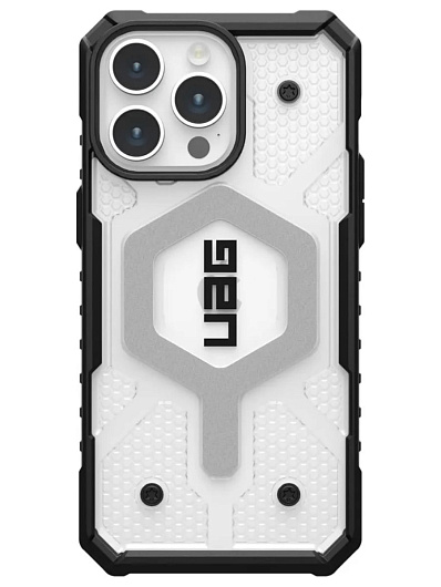 Клип-кейс для Apple iPhone 15 Pro Max UAG Pathfinder с поддержкой Magsafe Прозрачный