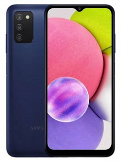 Смартфон Samsung SM-A037 Galaxy A03s 32 Гб Синий
