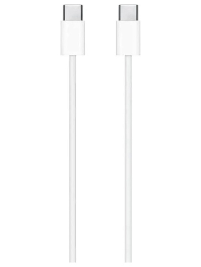 Кабель Apple Type-C - Type-C 60W 1м Белый