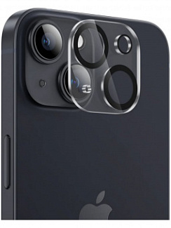 Защитное стекло на заднюю камеру Benks Air Shield для iPhone 15/15 Plus Прозрачный