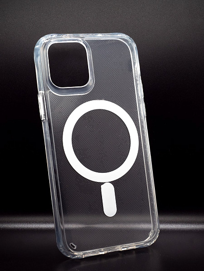 Клип-кейс для iPhone 12 Pro Max Magnet case Белый