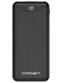 Внешний аккумулятор 10000 mAh 603 Quick Charge CrownMicro Черный
