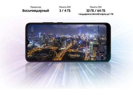 Смартфон Samsung SM-A035 Galaxy A03 32 Гб Черный