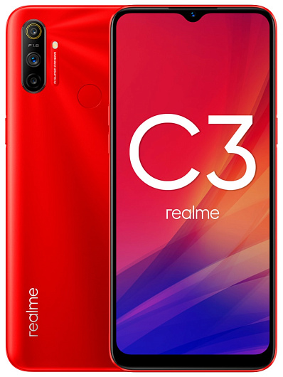 Смартфон Realme C3 64 Гб Красный