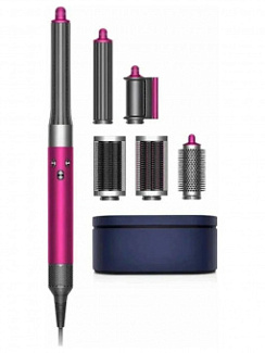 Стайлер Dyson AirWrap Complete Long HS05 Nickel/Fuchsia