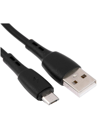 Кабель USB - micro USB Carmega 1.0м Черный Кабель USB - micro USB Carmega 1.0м Черный