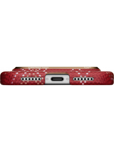 Клип-кейс iPhone 17 Pro Pitaka Edge Ultra Slim Case Красный