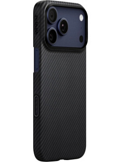 Клип-кейс iPhone 17 Pro Pitaka Ultra Slim Case Черный