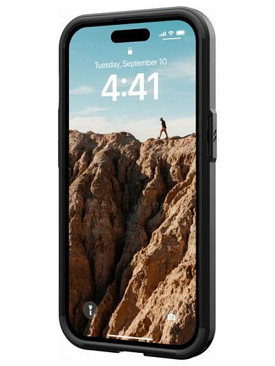 Клип-кейс для Apple iPhone 15 UAG Civilian с поддержкой Magsafe Черный