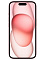 Смартфон Apple iPhone 15 256 Гб Розовый
