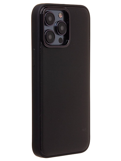 Клип-кейс для iPhone 14 Pro Max (PC084) экокожа Черный
