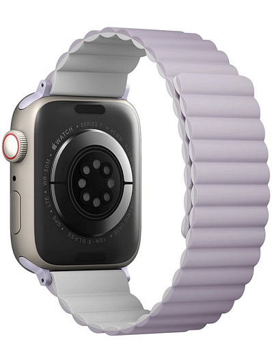 Ремешок для Apple Watch 49/45/44/42 Uniq Revix Белый