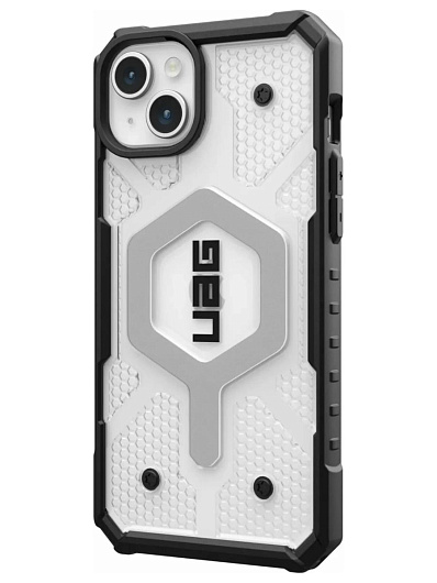 Клип-кейс для Apple iPhone 15 Plus Uag Pathfinder с поддержкой Magsafe Прозрачный