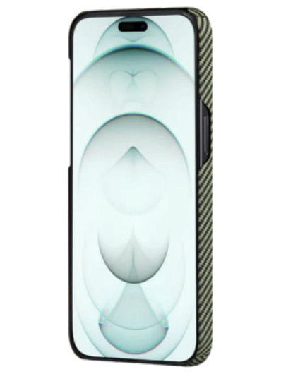 Клип-кейс для iPhone 15 Pro Max Pitaka MagEZ Case 4 Overture Черный