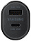 Автомобильное зарядное устройство Samsung USB-C/A 45W/15W Черный