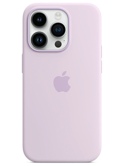 Клип-кейс iPhone 14 Pro Silicone Case Soft Touch Лиловый