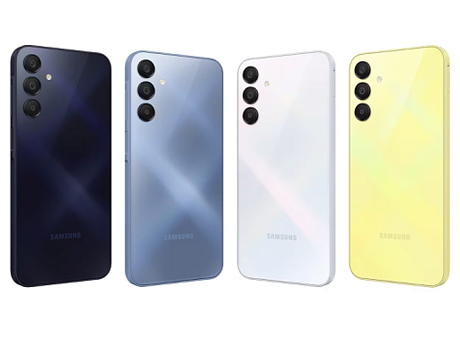 Смартфон Samsung SM-A155 Galaxy A15 8/256 Гб Желтый
