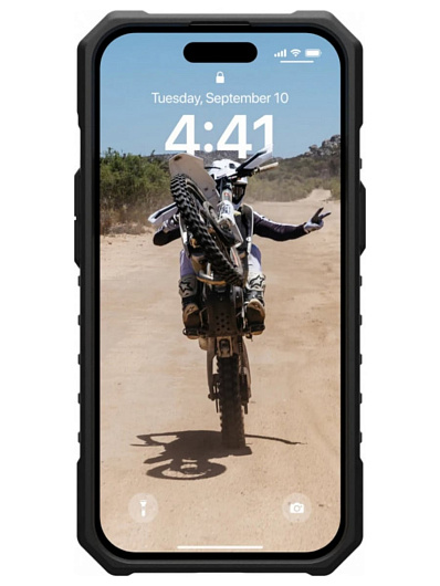 Клип-кейс для Apple iPhone 15 UAG Pathfinder с поддержкой Magsafe Прозрачный