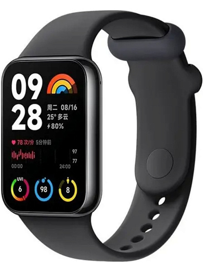 Фитнес-браслет Xiaomi Mi Smart Band 8 Pro Черный