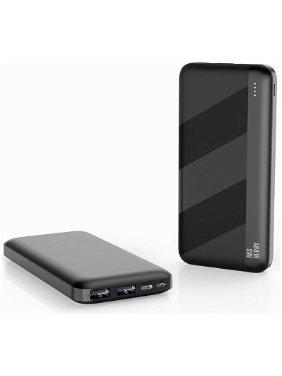 Внешний аккумулятор 10000mAh Aksberry E103 Черный