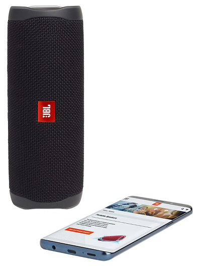 Беспроводная акустика JBL Flip 5 Черный
