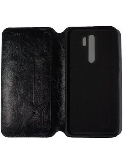 Чехол-книжка Xiaomi Redmi Note 8 Pro Skin premium Черный