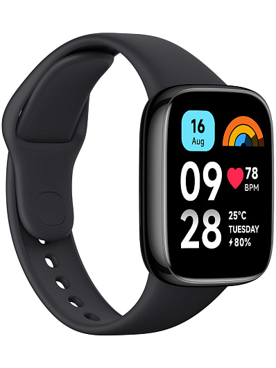 Смарт-часы Xiaomi Redmi Watch 3 Active Черный