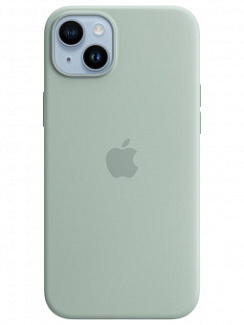 Клип-кейс iPhone 14 Plus Silicone Case Soft Touch Бирюзовый