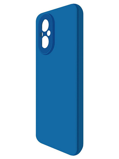 Клип-кейс Krutoff Silicone Case для Realme C67 Синий