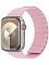 Ремешок Apple Watch 38/40/41mm Benks Magnetic Silicone Watch Band Розовый