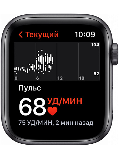 Смарт-часы Apple Watch SE 44mm Черный