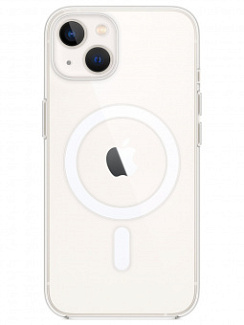 Чехол для iPhone 13 Clear Case MagSafe Прозрачный