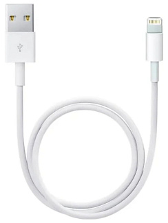 Кабель Apple Lightning to USB 2м Белый