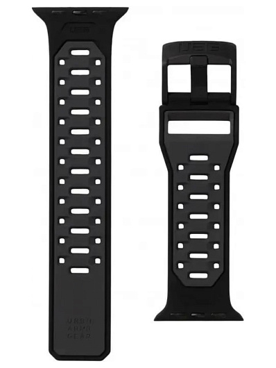 Ремешок UAG Civilian Strap 2022 Silicone для Apple Watch 42/44/45/49mm Серый