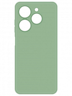Клип-кейс Krutoff Silicone Case для Tecno Spark 20C/Go 2024 Зеленый