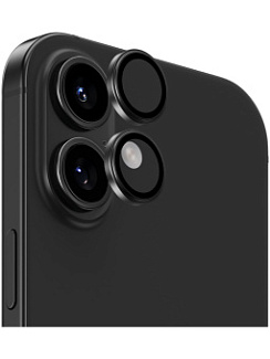 Защитное стекло для iPhone 16/16 Plus Benks на заднюю камеру Glass Warrior Lens Protector Черный