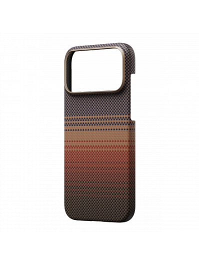 Клип-кейс iPhone 17 Pro Max Pitaka Ultra Slim Case Sunset Коричневый