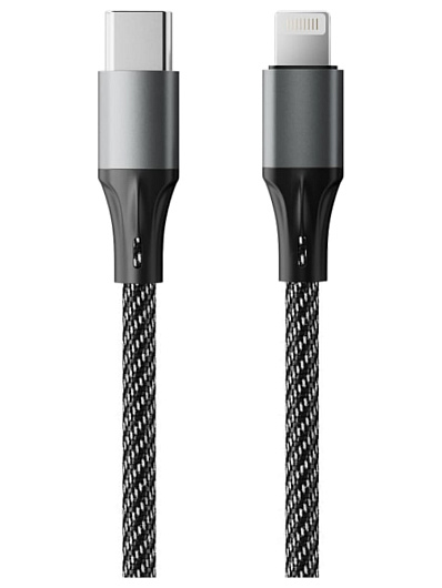 Кабель Type C - Lighting Accesstyle CL30-F100M Черный